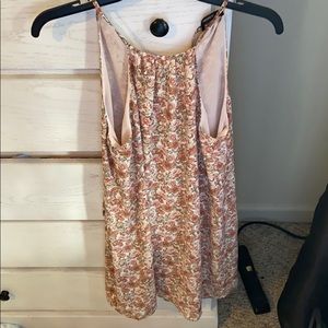 Halter top sundress. Floral print